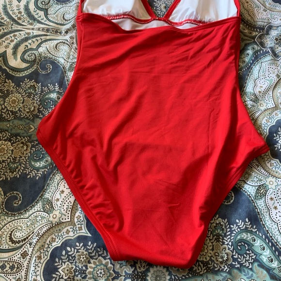 Ann Taylor Loft Beach halter top one piece - Picture 3 of 12